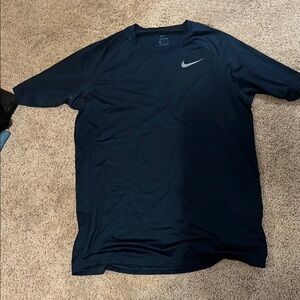 Nike Men's Navy Dri-Fit Shirt